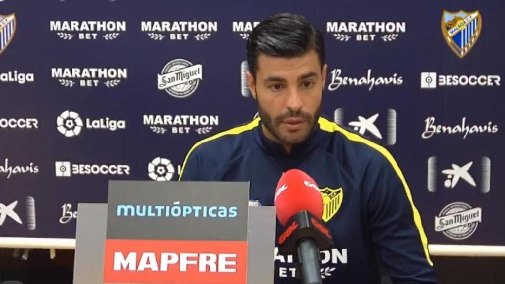 Miguel Torres durante la rueda de prensa en Málaga