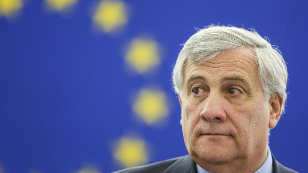 El presidente de la Eurocámara, Antonio Tajani