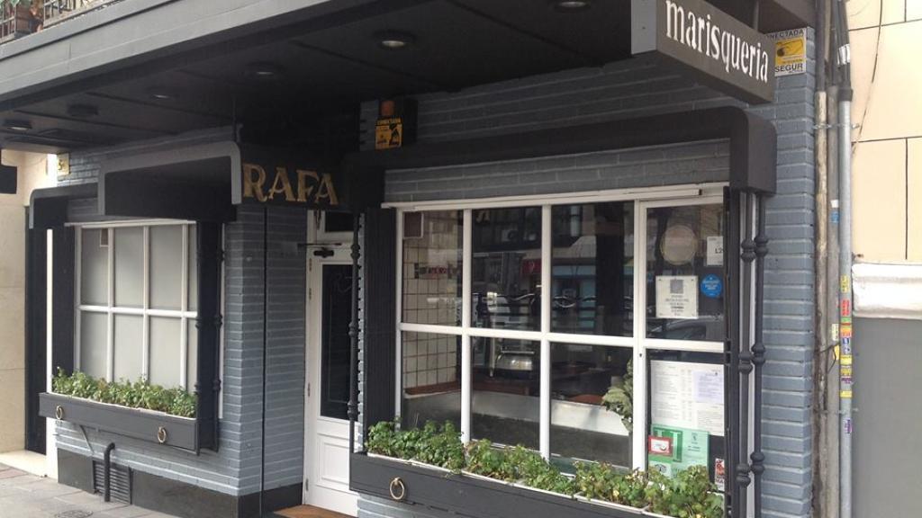 Fachada del exclusivo restaurante, ubicado en el madrileño barrio de Salamanca.