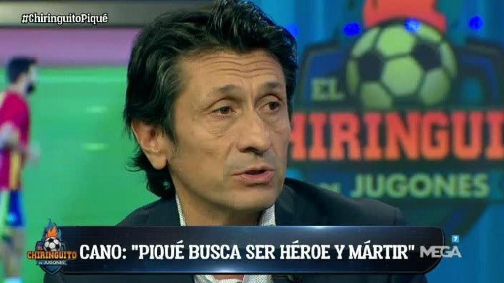 Jose Felix en El Chiringuito.Foto Twitter (@elchiringuitotv)