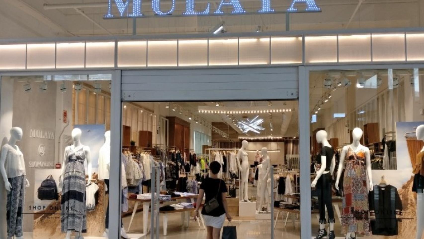 La tienda de Mulaya en el centro comercial Puerto Venecia (Zaragoza).