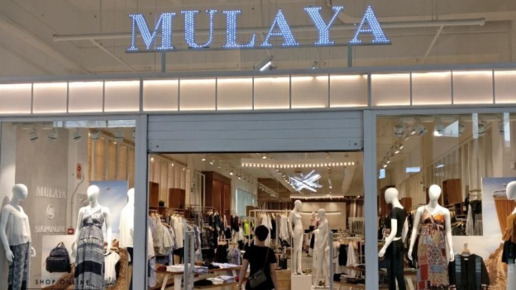 La tienda de Mulaya en el centro comercial Puerto Venecia (Zaragoza).