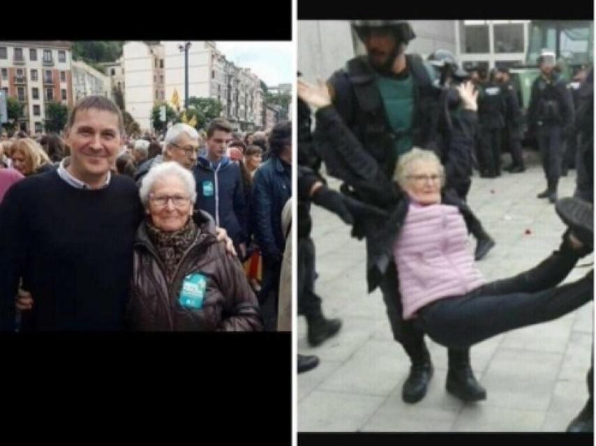 Aunque se parezcan, son señoras distintas sin ningún parentesco.