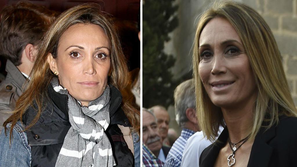 Cristina Sánchez en 2011 (izda.) y este miércoles (dcha.)