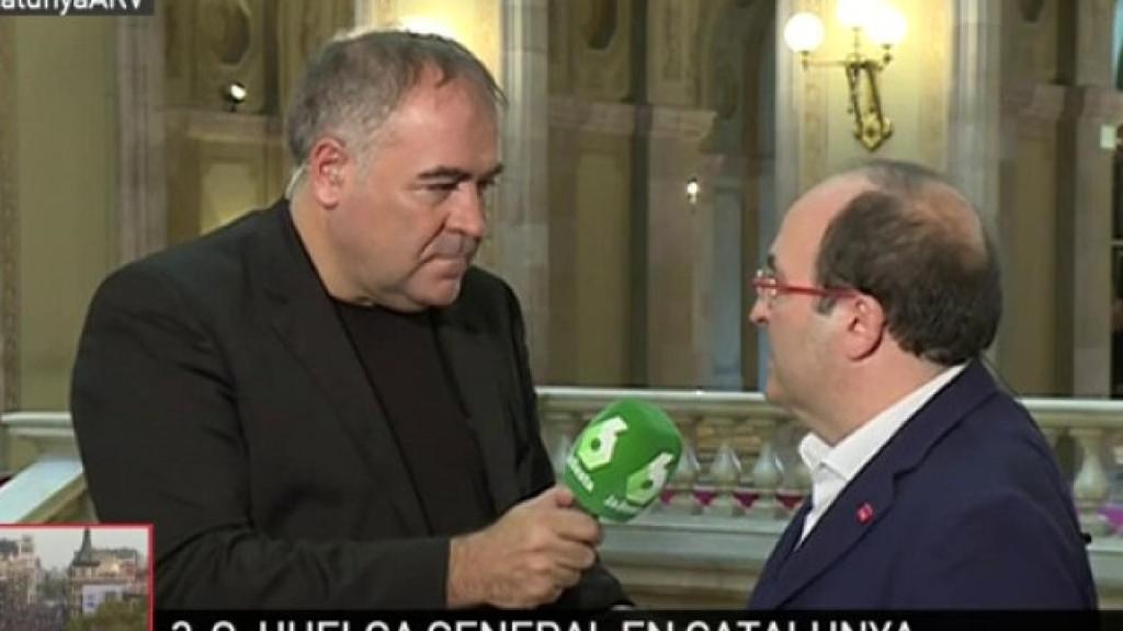 Ferreras, amenazado de muerte y escoltado al salir del Parlament