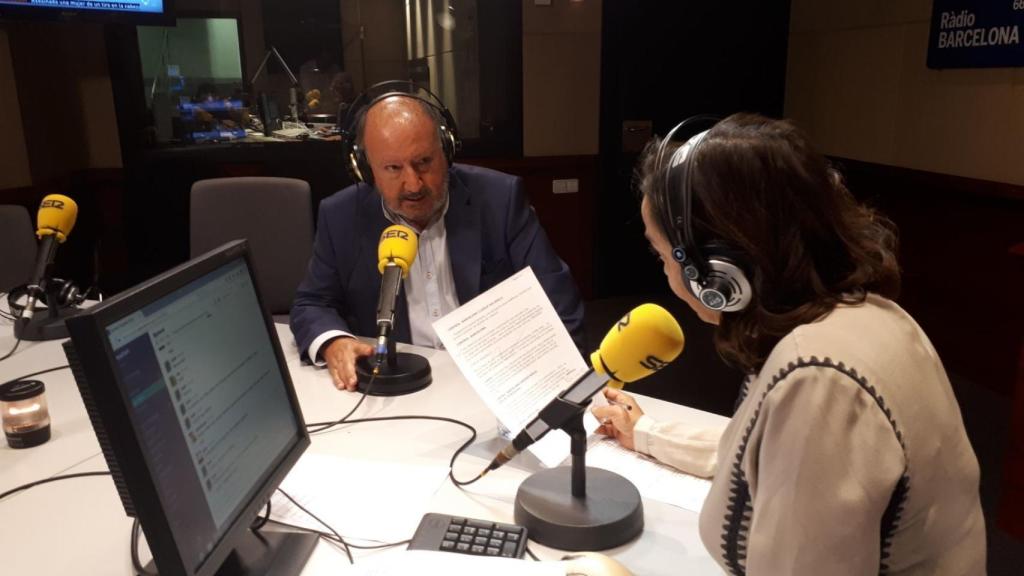 Mariano Gomà, en una entrevista reciente en Cadena SER.