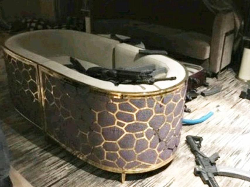 Paddock contaba con un potente arsenal para perpetrar su masacre.