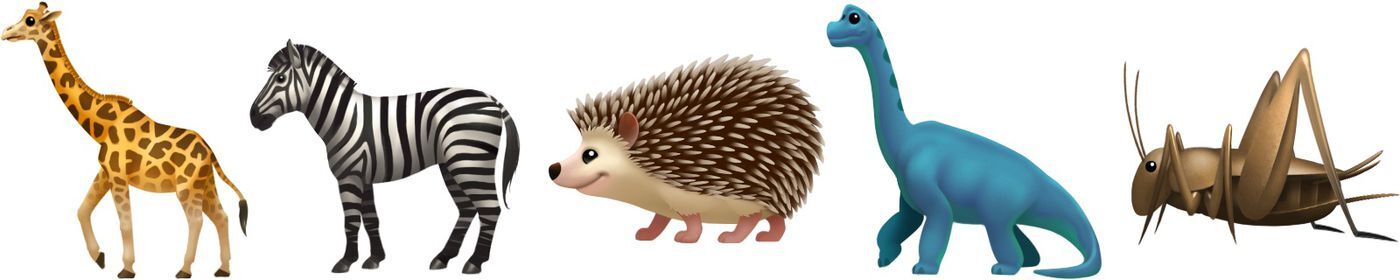 animales ios 11 1 unicode 10 emojis