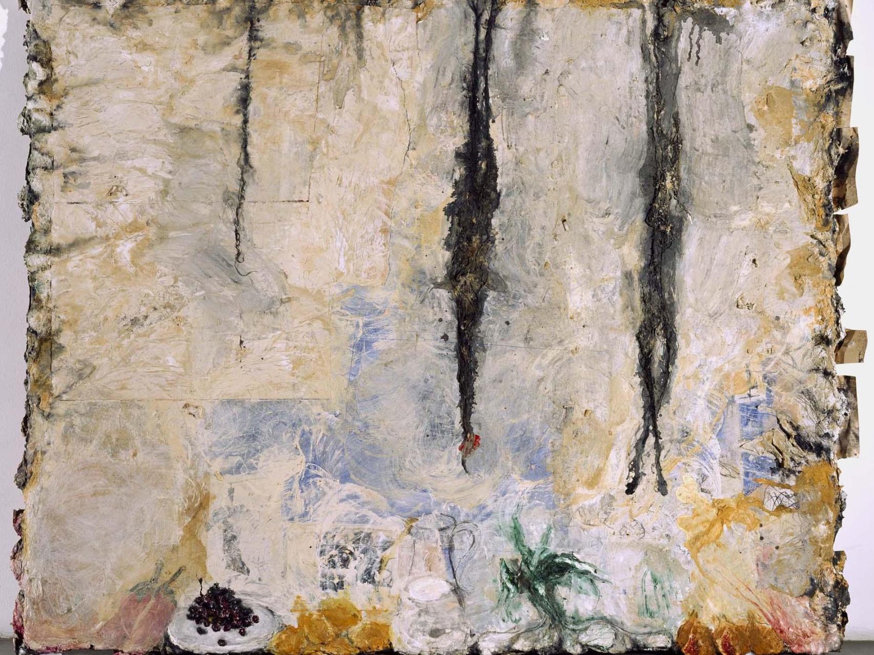 Obra de Miquel Barceló que preside el Consejo de Ministros, en Moncloa.