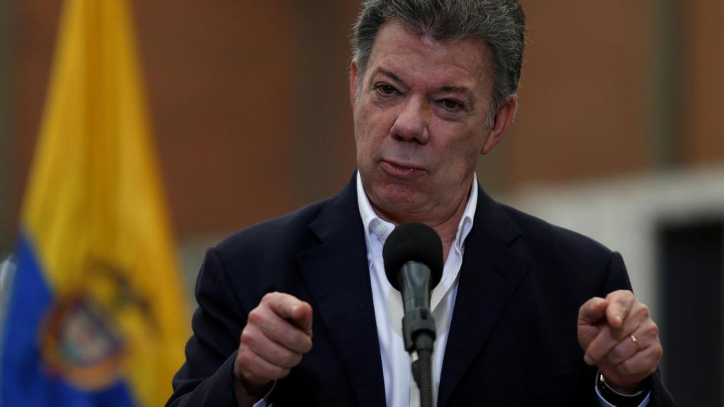 Presidente de Colombia Juan Manuel Santos.