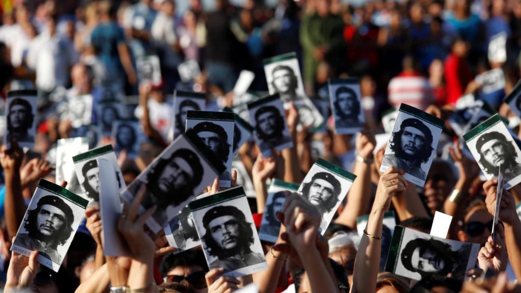 Homenaje al Che Guevara en Santa Clara, Cuba.