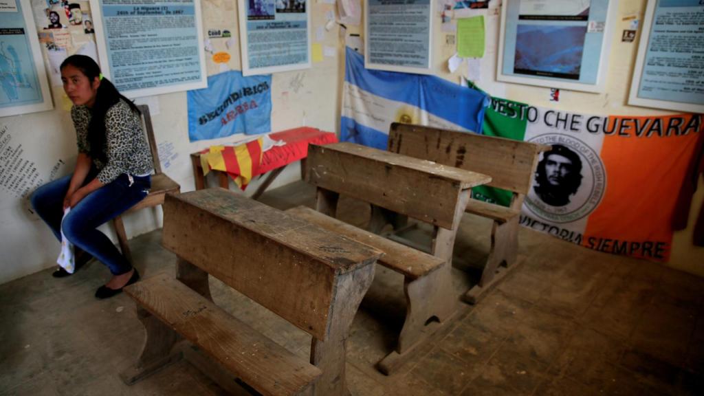 Aula en la que el Che Guevara fue asesinado.