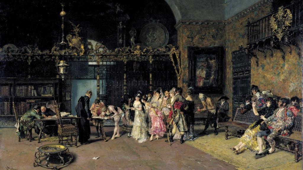 La Vicaría, el cuadro más famoso de Fortuny.