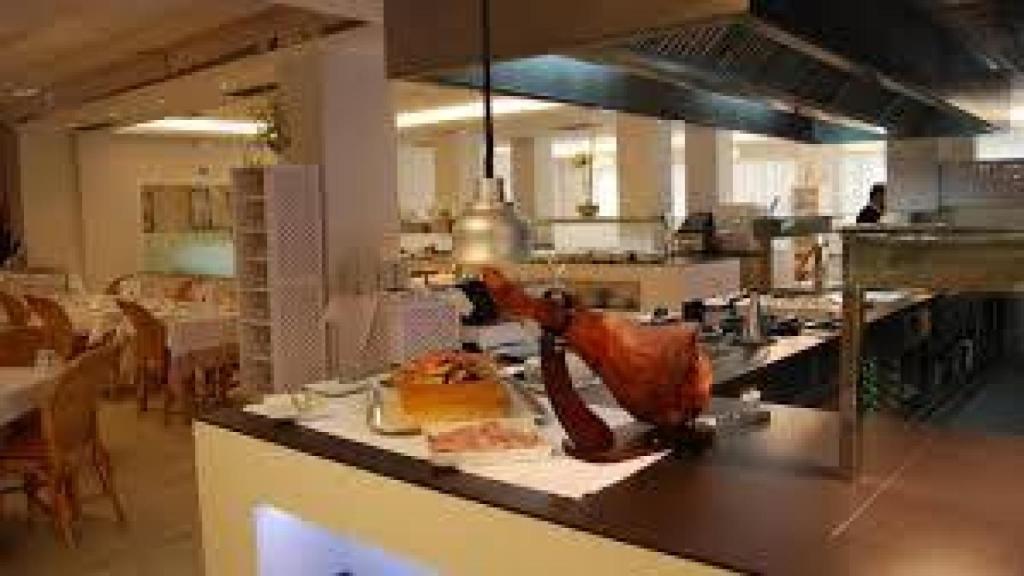 Cocinas del hotel las Palmeras de Calella, donde trabajaba José desde hace cuatro años