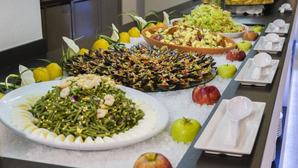 Cocinas del hotel Las Palmeras de Calella.