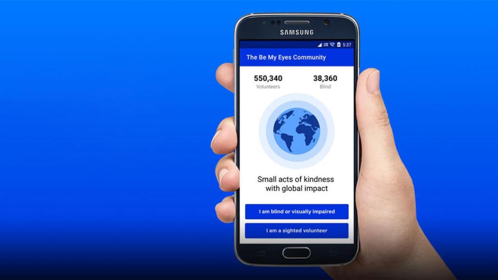 Ayuda a los invidentes prestándoles tus ojos con esta aplicación