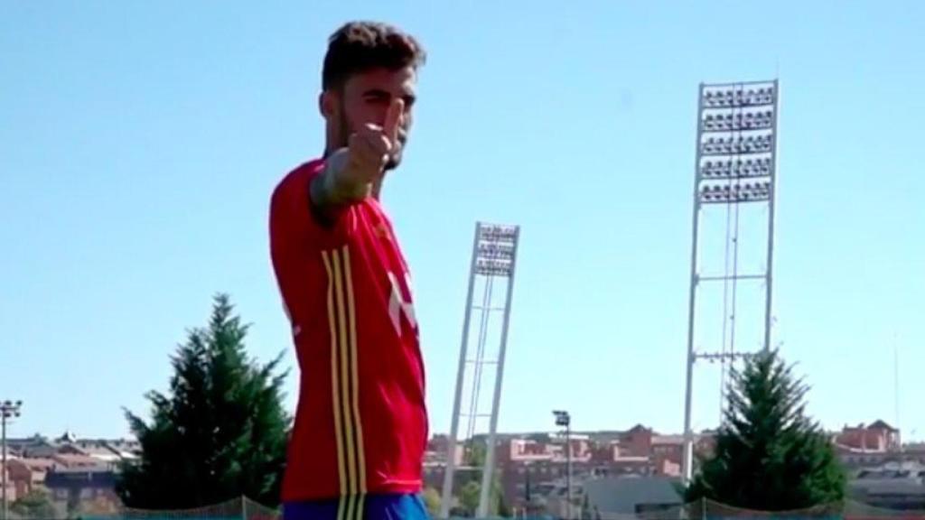 Ceballos se une al último reto de Marcelo y Neymar