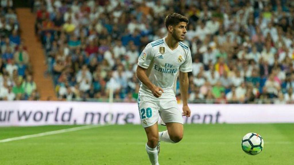 Marco Asensio en el Bernabéu. Foto: Pedro Rodríguez / El Bernabéu