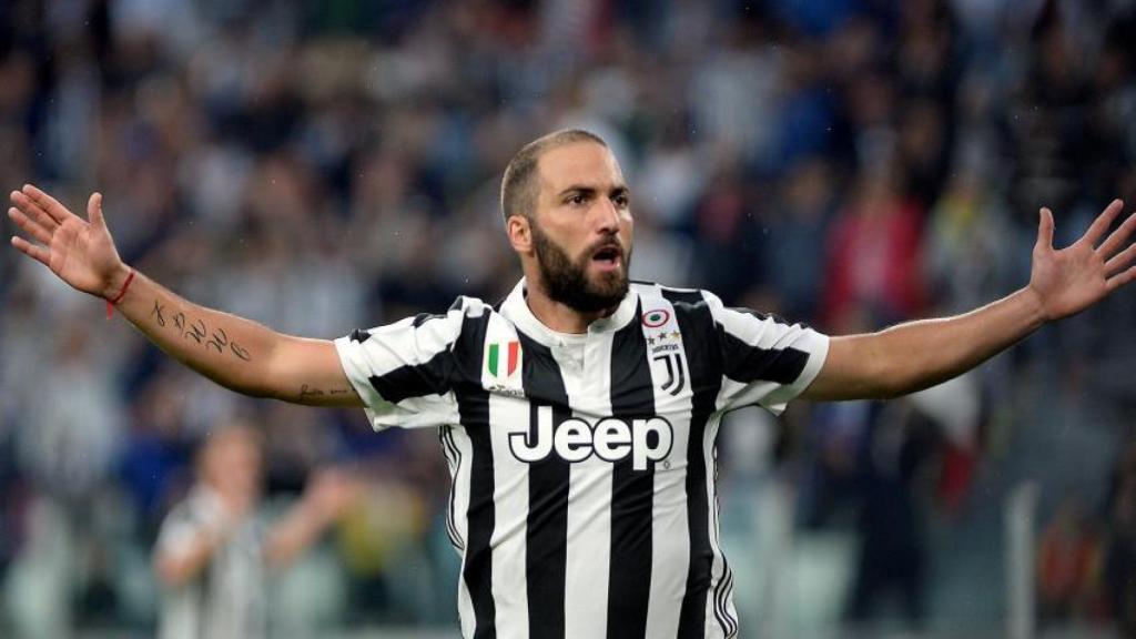 Gonzalo Higuain de la Juventus