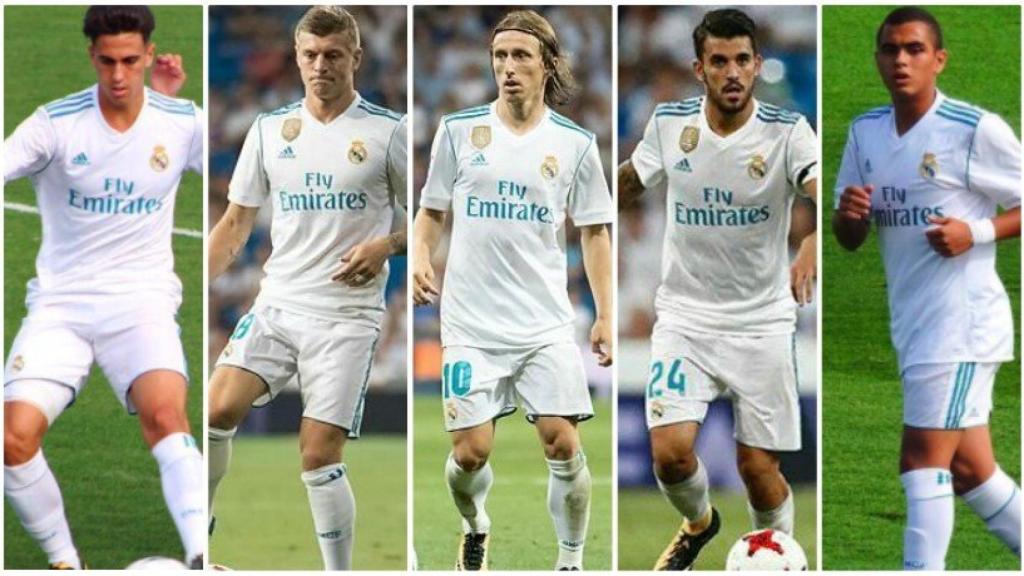 El Real Madrid de los mediocentros