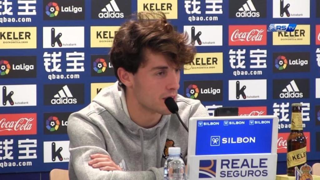 Odriozola en rueda de prensa