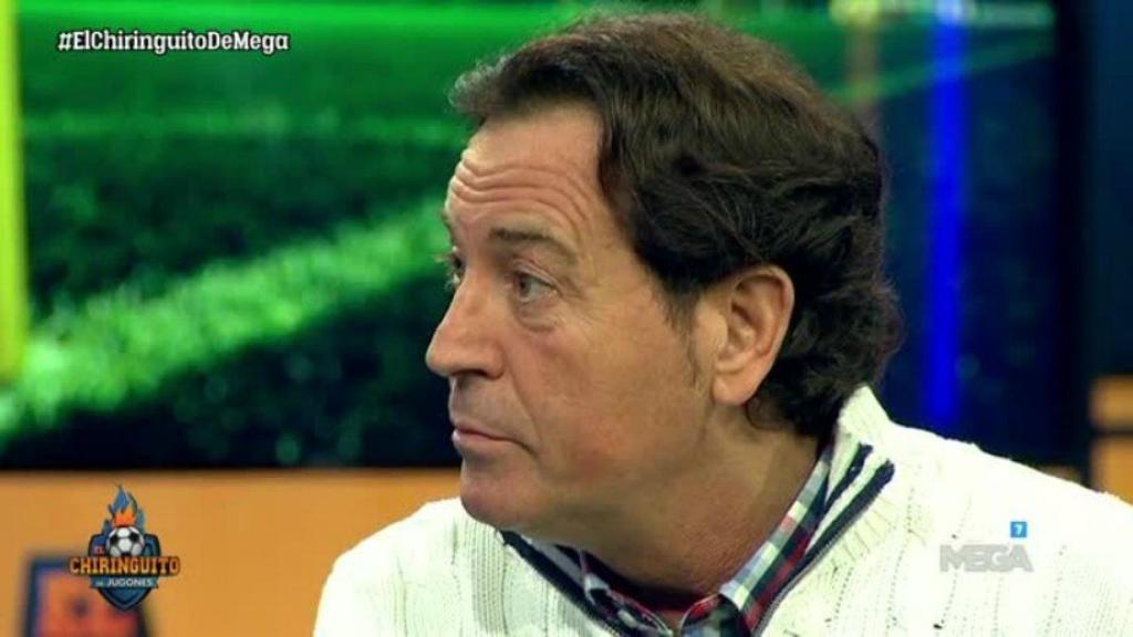 Pipi Estrada en un programa de El Chiringuito. Foto: Twitter (@elchiringuitotv)