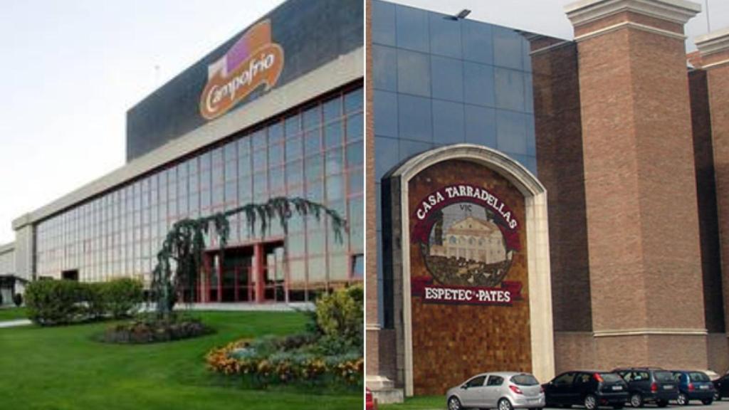 Dos gigantes de la alimentación en España, Campofrío y Casa Tarradellas.