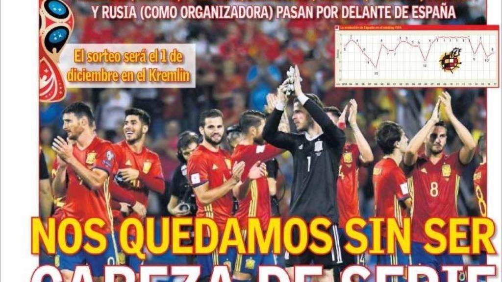 Portada de AS (12/10/17)