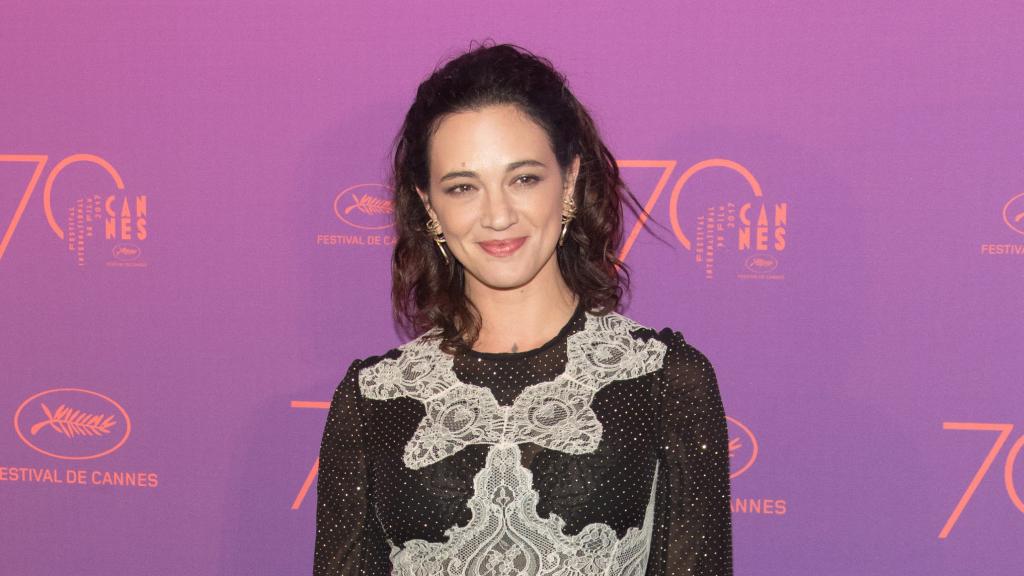 La actriz Asia Argento en el Festival de Cannes de 2017.