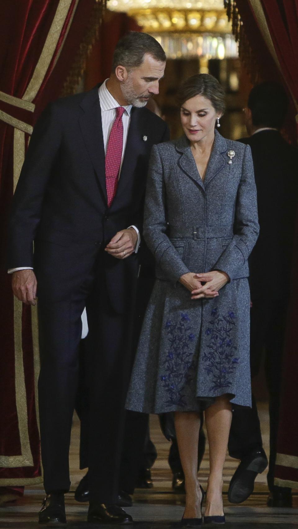 El Rey tuvo su particular recuerdo para Corona durante este 12-O