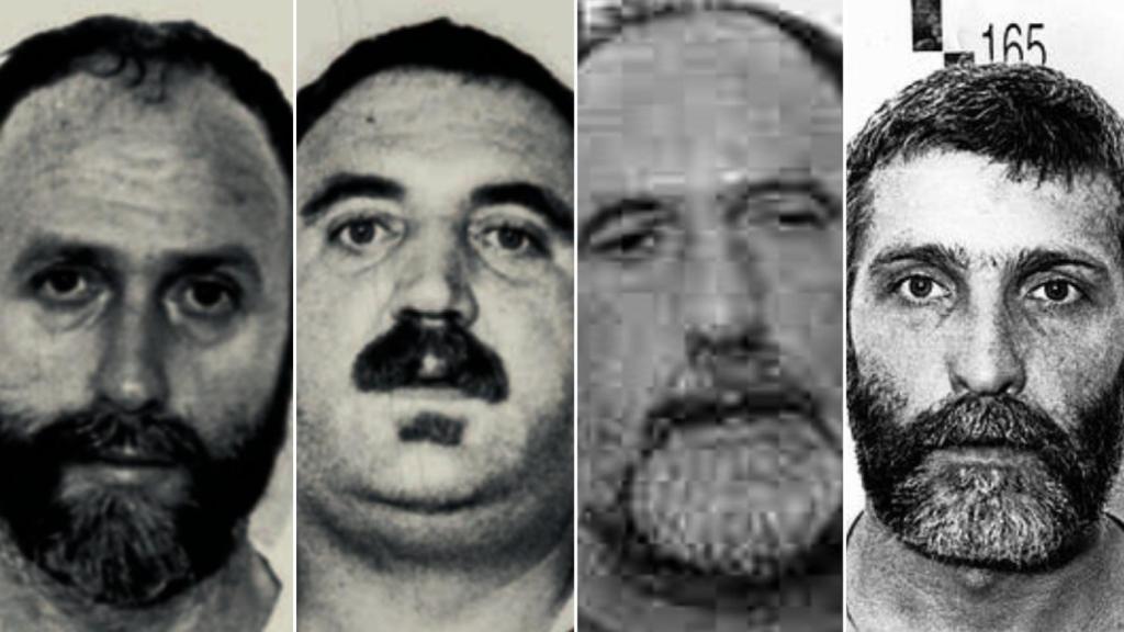 De izquierda a derecha: Gaztelu, Ugarte, Eróstegui y Bolinaga.