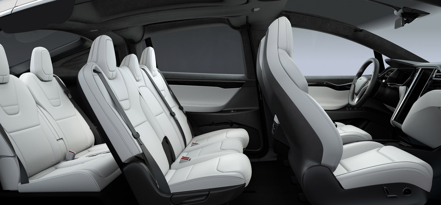 interior tesla model x