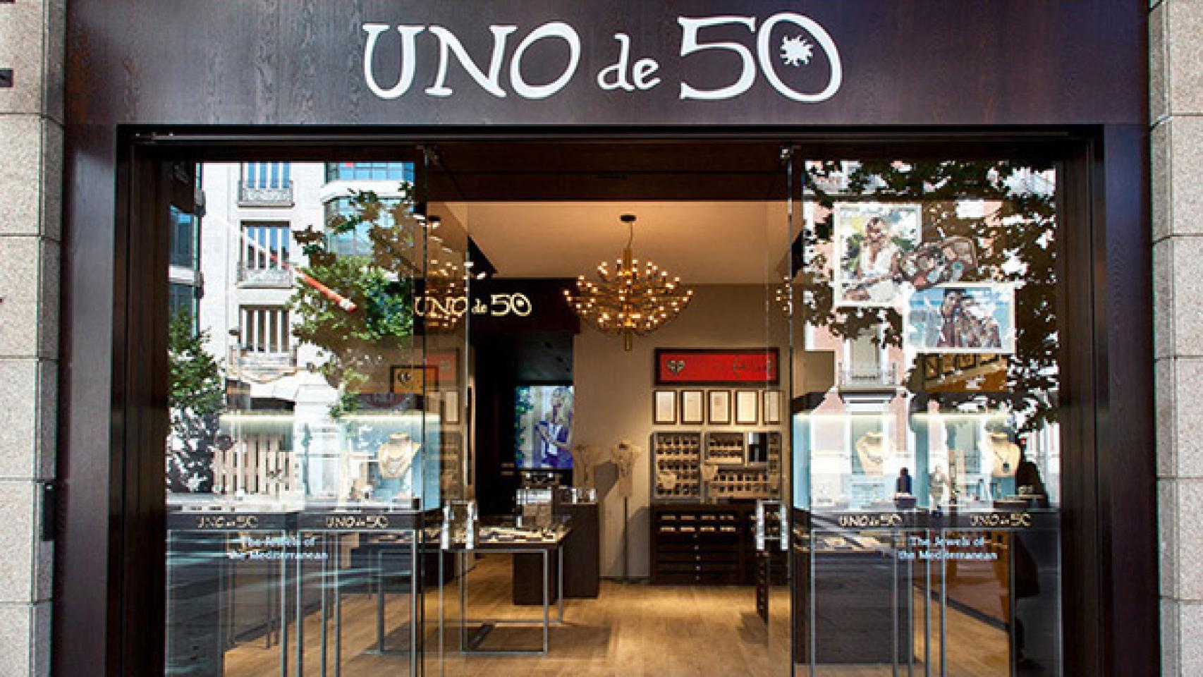 Uno de los locales de UNOde50.