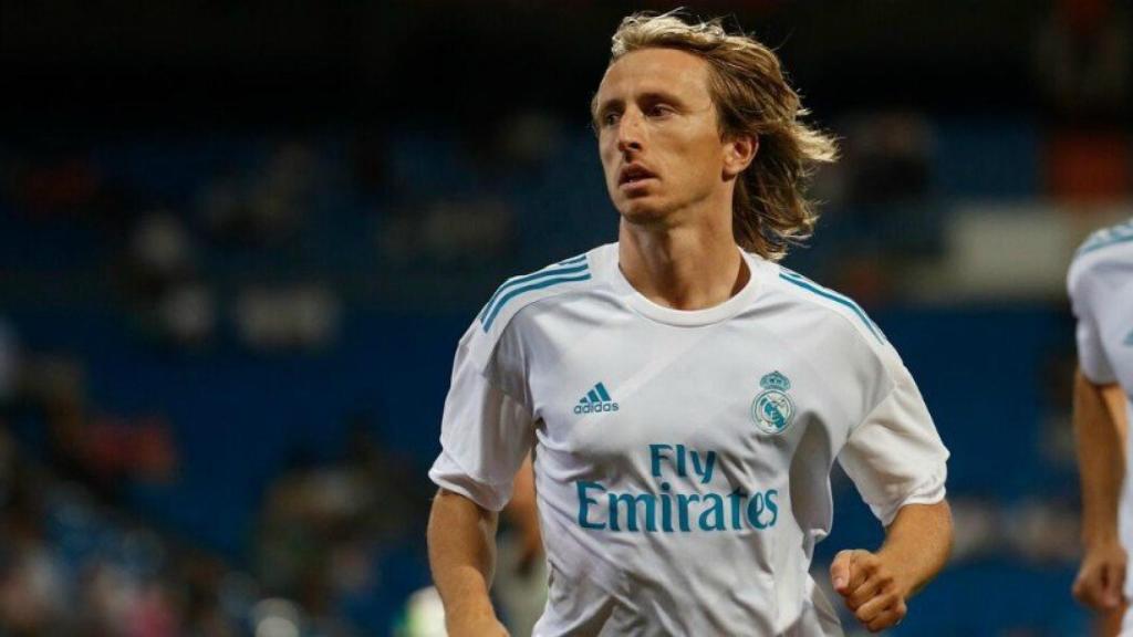 Modric, ante el Valencia. Foto: Pedro Rodríguez / El Bernabéu