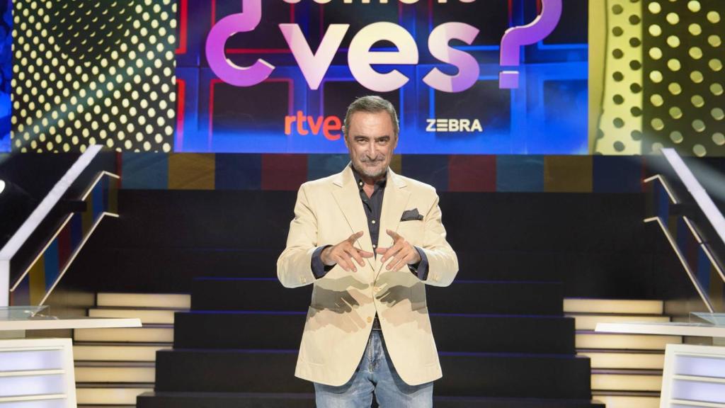 Carlos Herrera en el estreno de  su programa '¿Cómo lo ves?'