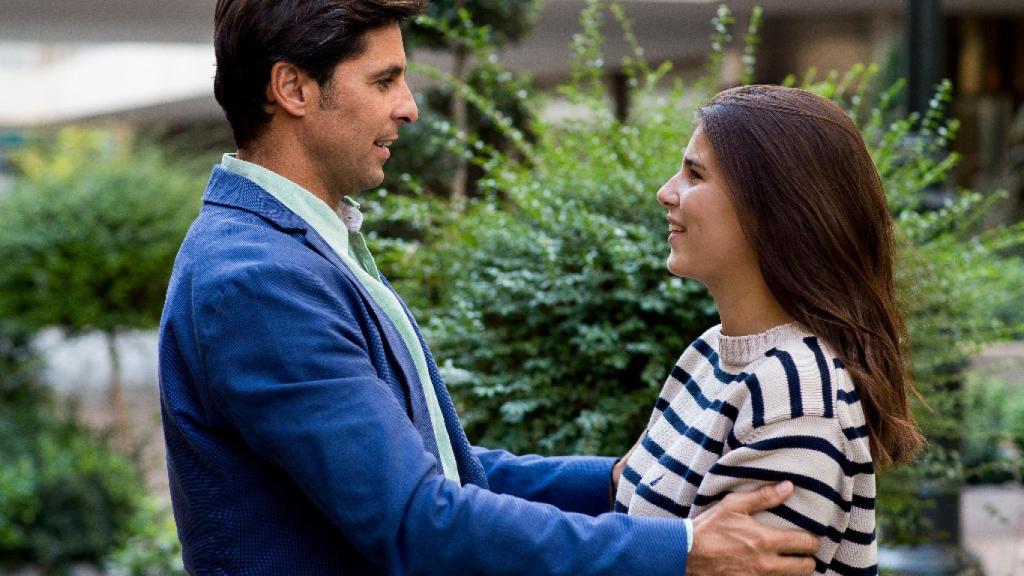 Francisco Rivera junto a su hija Cayetana.