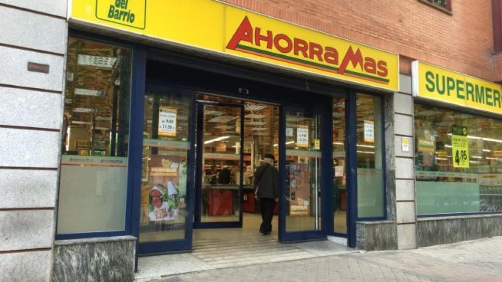 Un supermercado Ahorramás, en una imagen de archivo.