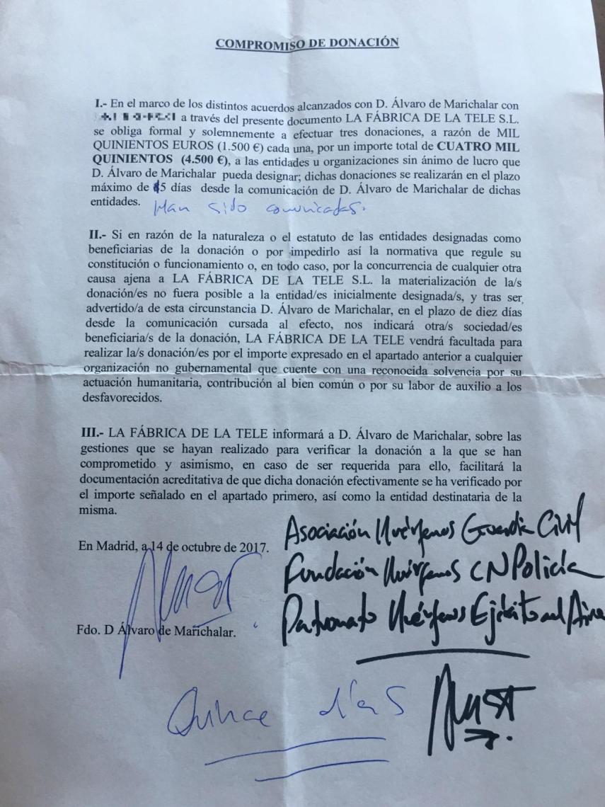 Contrato de donación