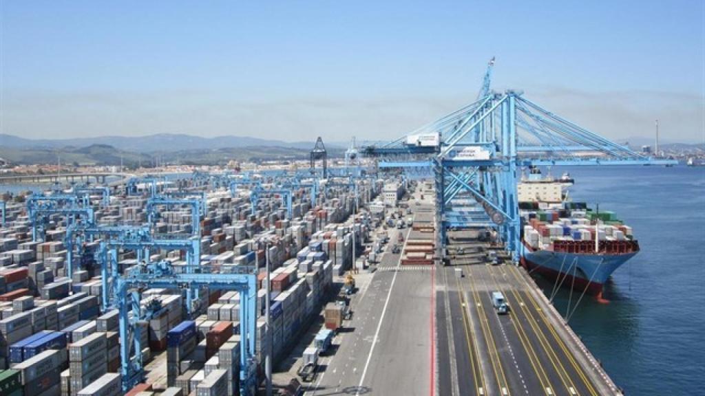 El puerto de Algeciras.
