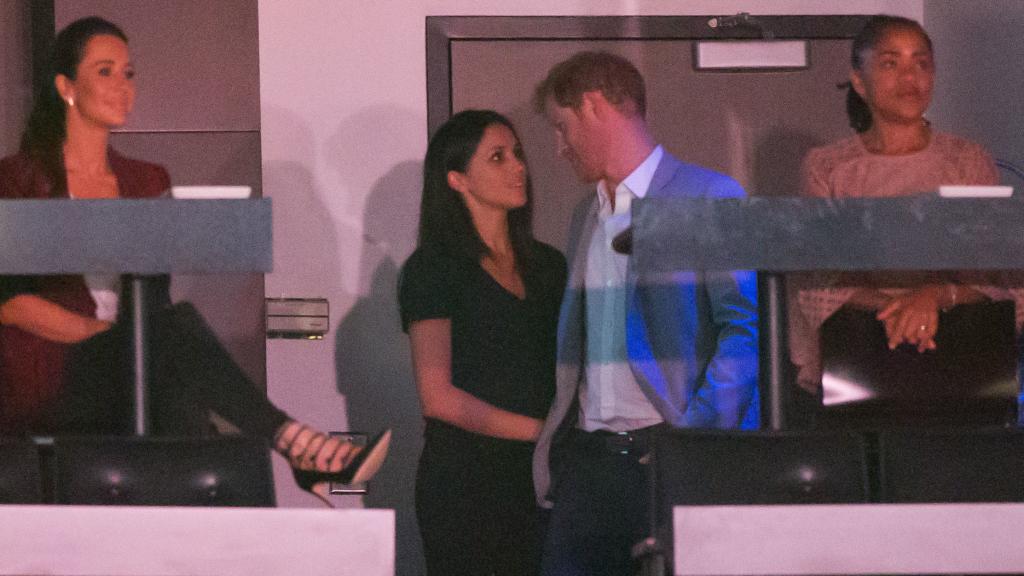 Meghan Markle y Harry, hace unos días en Toronto.