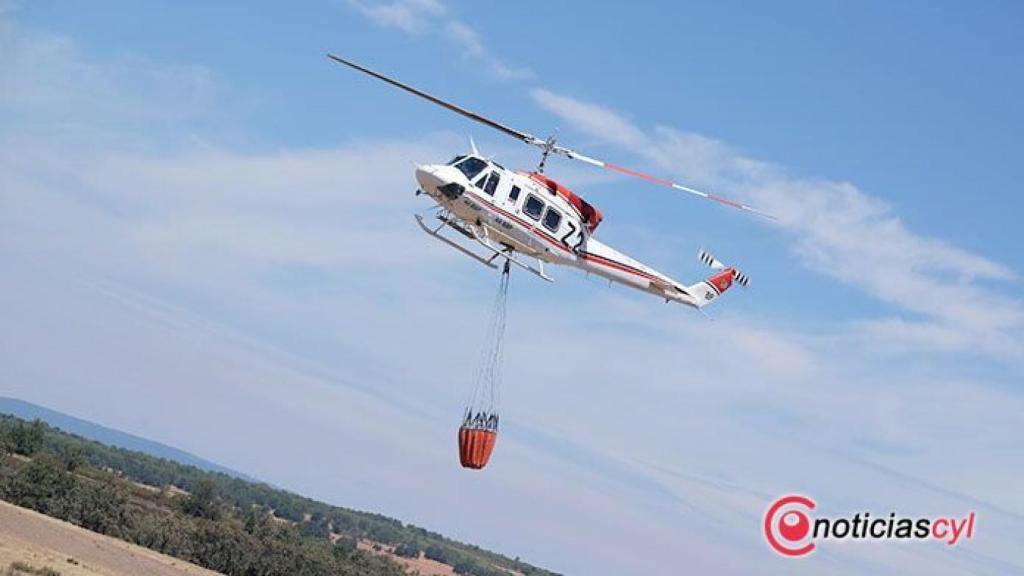 incendio helicoptero