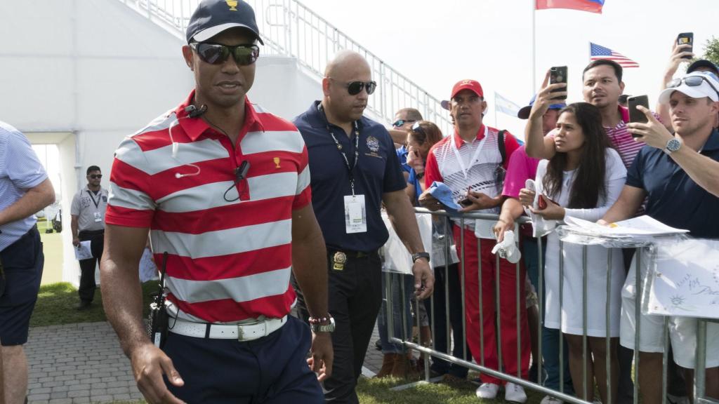 Tiger Woods, durante la pasada edición de la President's Cup.