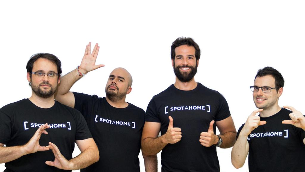 El equipo de fundadores de Spotahome.