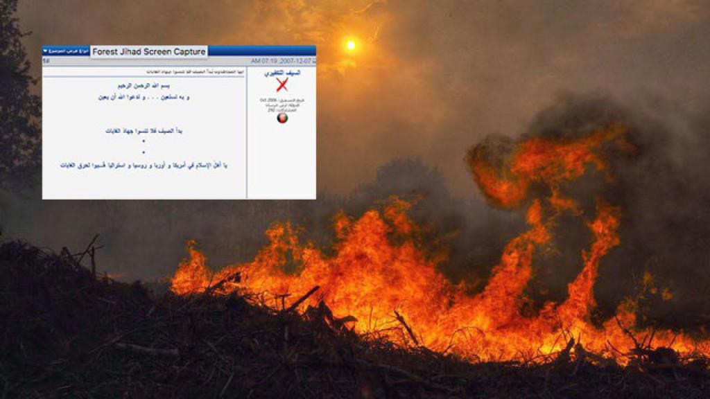 Varios perfiles de Telegram relacionados con el yihadismo han reclamado la autoría de los incendios