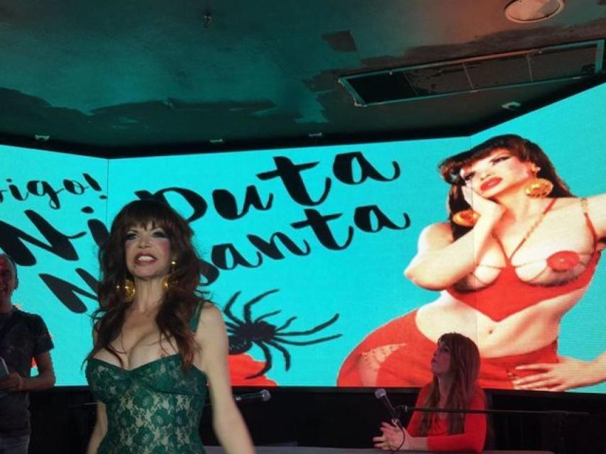 La Veneno, el día de la presentación de su libro.