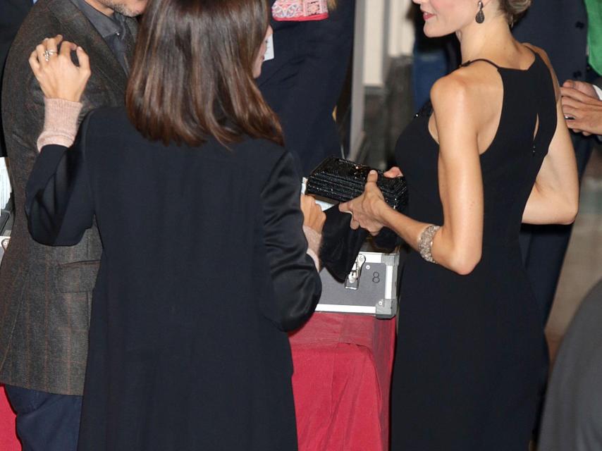 Letizia junto con Rodrigo Cortés en 2015.