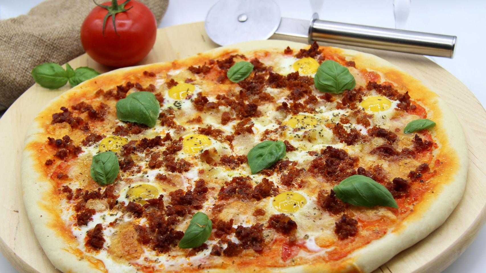 PIZZA DE HUEVOS CON CHORIZO CON TMX Principal 1