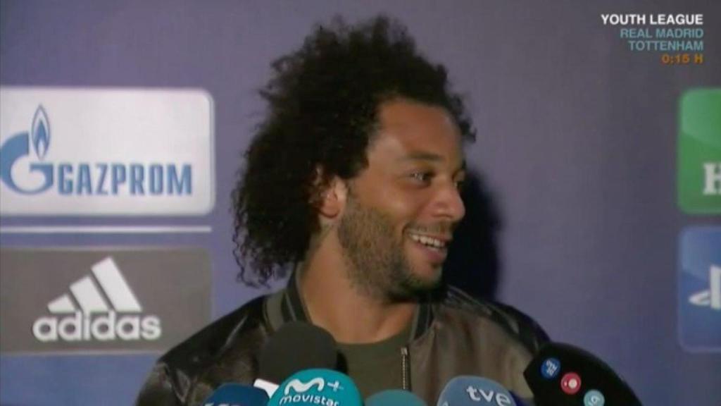 Marcelo en zona mixta