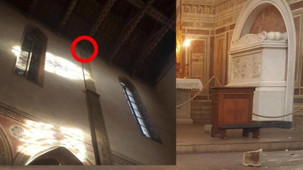 La piedra se habría venido abajo por el progresivo deterioro y el propio peso.