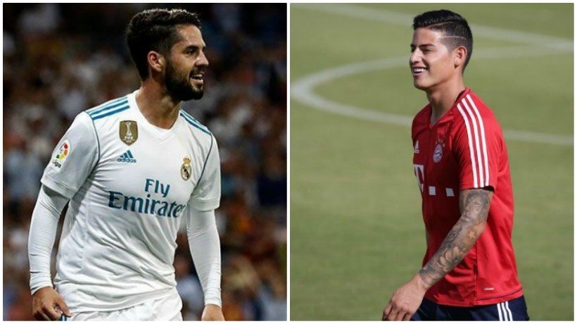 Isco y James